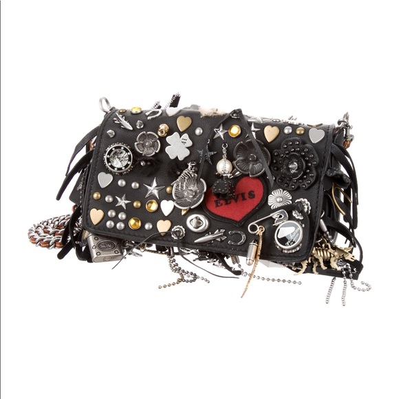 Coach Handbags - COACH X Elvis Presley Studded Dinky bag